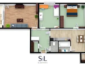 Prodej bytu 3+1, Mikulášovice, 65 m2