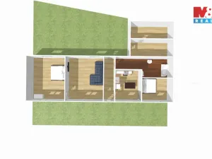 Prodej rodinného domu, Plaňany, Komenského, 92 m2