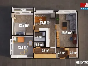 Prodej bytu 3+1, Praha - Strašnice, Tuklatská, 72 m2