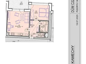Prodej bytu 2+kk, Brno, Chvalovka, 60 m2