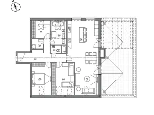 Prodej bytu 4+kk, Brno, Na pískové cestě, 129 m2