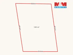 Prodej pozemku pro bydlení, Ostrov - Kfely, 1352 m2