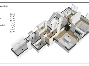 Prodej rodinného domu, Hradec Králové, Blahoslavova, 65 m2