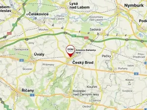 Pronájem bytu 1+kk, Český Brod, Antonína Balšánka, 43 m2