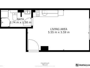 Prodej bytu 1+kk, Praha - Hloubětín, Kukelská, 23 m2