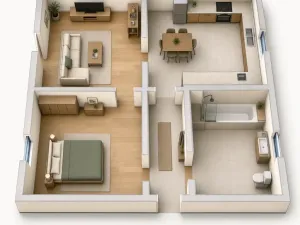 Prodej bytu 2+1, Ostrava - Hrabůvka, Horní, 52 m2