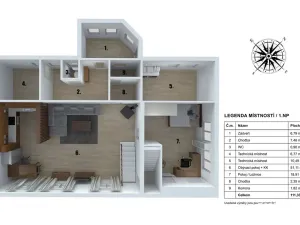 Prodej rodinného domu, Zlonín, Hlavní, 247 m2