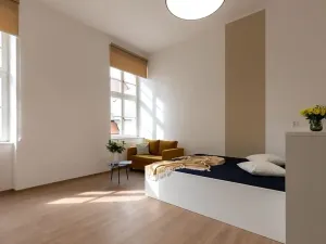 Pronájem bytu 1+kk, Brno, Poštovská, 46 m2
