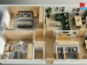 Pronájem bytu 3+1, Prostějov, Dobrovského, 75 m2