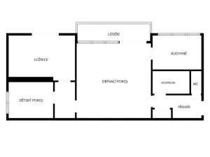 Pronájem bytu 3+1, Příbram - Příbram I, Hradební, 80 m2