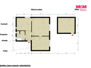 Prodej bytu 2+1, Plzeň - Východní Předměstí, Olšová, 72 m2