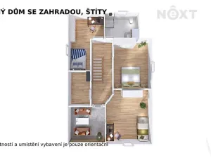 Prodej rodinného domu, Štíty, Na Pilníku, 130 m2