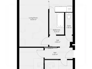 Pronájem bytu 3+1, Praha - Kobylisy, Kyselova, 64 m2