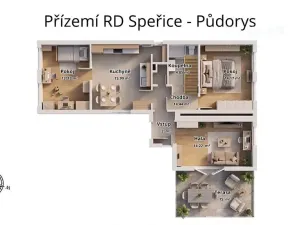 Prodej rodinného domu, Jiřice, 141 m2