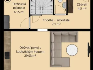 Prodej rodinného domu, Nevřeň, 95 m2