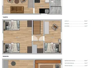 Prodej chaty, Březová-Oleško, Dubí II., 90 m2
