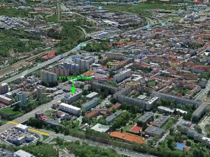 Pronájem bytu 2+kk, Brno, Palackého třída, 39 m2