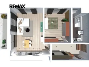 Prodej bytu 2+kk, Praha, Velvarská, 55 m2