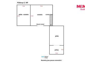 Prodej chalupy, Vranovice, 50 m2