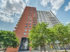 Pronájem bytu 1+kk, Praha - Stodůlky, Sluneční náměstí, 34 m2