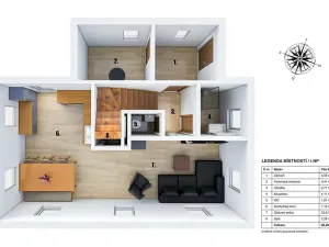 Prodej chalupy, Smržovka, 90 m2