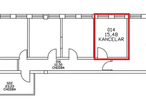 Pronájem skladu, Praha, 16 m2