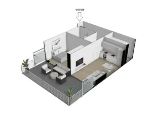 Prodej bytu 2+kk, Brno, třída Generála Píky, 84 m2