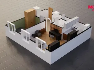 Prodej bytu 2+kk, Ústí nad Labem - Krásné Březno, Přemyslovců, 47 m2