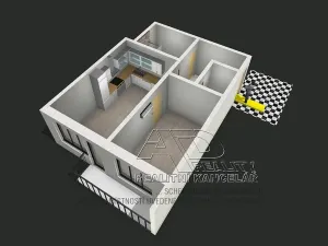 Pronájem bytu 2+kk, České Budějovice, B. Smetany, 46 m2
