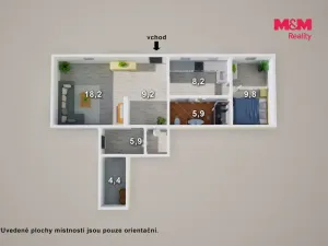 Prodej rodinného domu, Vlastislav, 61 m2