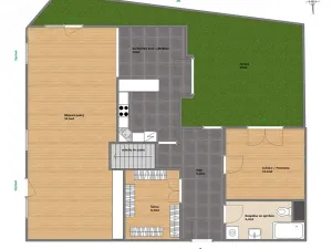 Pronájem bytu 4+kk, Praha - Smíchov, Tomkova, 155 m2