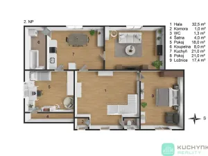 Prodej vícegeneračního domu, Hrob, 346 m2