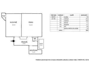 Prodej bytu 1+1, Praha - Karlín, Na střelnici, 53 m2