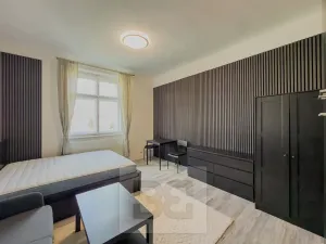 Pronájem bytu 1+kk, Praha - Vinohrady, náměstí Jiřího z Lobkovic, 25 m2