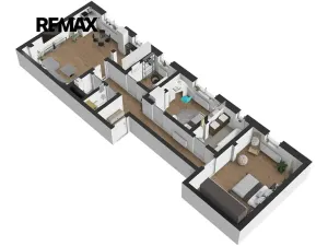 Pronájem bytu 4+kk, Česká Lípa, Jiráskova, 85 m2