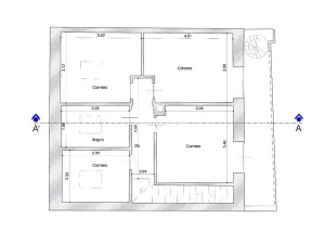 Prodej vily, Viareggio, Itálie, Via Virgilio, 95 m2