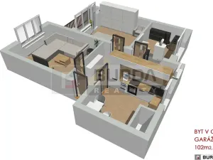 Prodej bytu 3+1, Kly, 102 m2