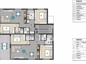 Prodej bytu 3+kk, Mandre, Chorvatsko, 68 m2