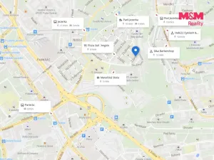 Pronájem bytu 2+kk, Praha - Nusle, Na výsledku I, 45 m2
