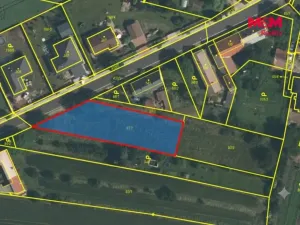 Prodej pozemku pro bydlení, Martiněves - Radešín, 1367 m2