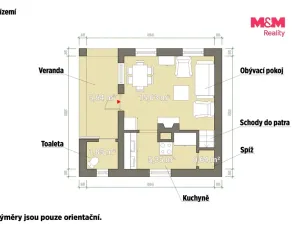 Prodej chaty, Stráž - Borek, 45 m2