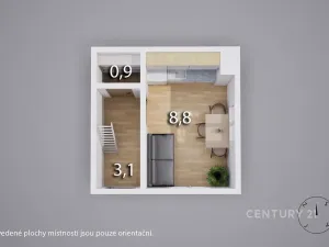 Prodej zahrady, Děčín, 408 m2