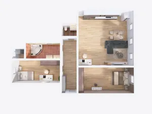 Pronájem bytu 3+kk, Olomouc, Dobrovského, 90 m2