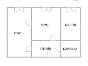 Prodej bytu 2+1, Orlová - Lutyně, Karla Dvořáčka, 43 m2