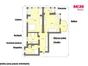 Prodej bytu 2+1, Mariánské Lázně - Úšovice, Anglická, 95 m2