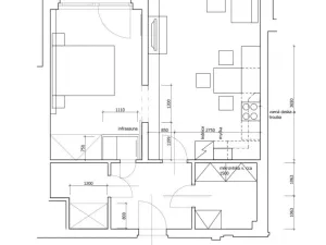 Pronájem bytu 2+kk, Praha - Uhříněves, V bytovkách, 54 m2