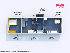 Prodej rodinného domu, Hlohovice - Hlohovičky, 50 m2