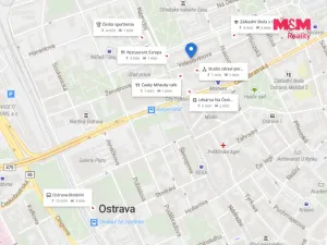 Pronájem bytu 2+kk, Ostrava - Moravská Ostrava, Veleslavínova, 54 m2