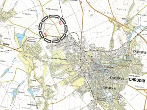 Prodej pole, Chrudim, 3217 m2