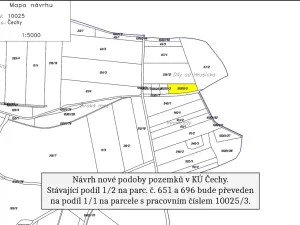 Prodej pole, Čechy, 5674 m2